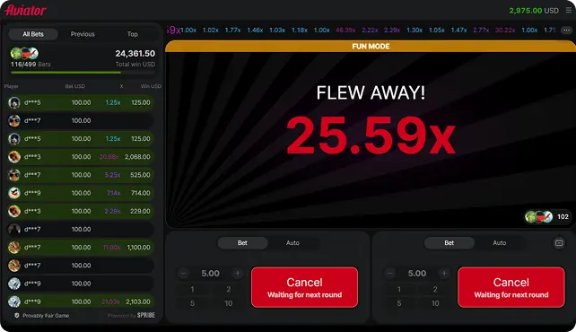 Try Your Luck in Aviator